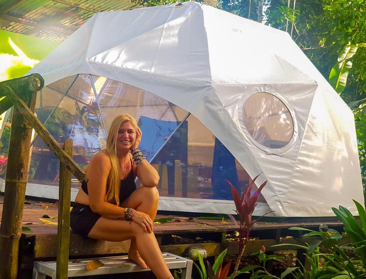 Faith Glamping Dome Costa Rica Bed & Breakfast Manzanillo  Exterior photo