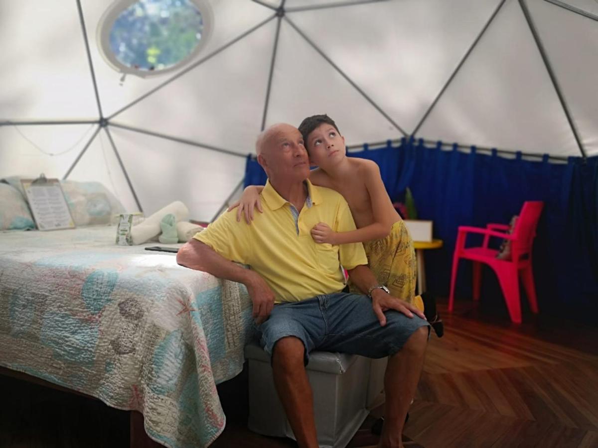 Faith Glamping Dome Costa Rica Bed & Breakfast Manzanillo  Exterior photo