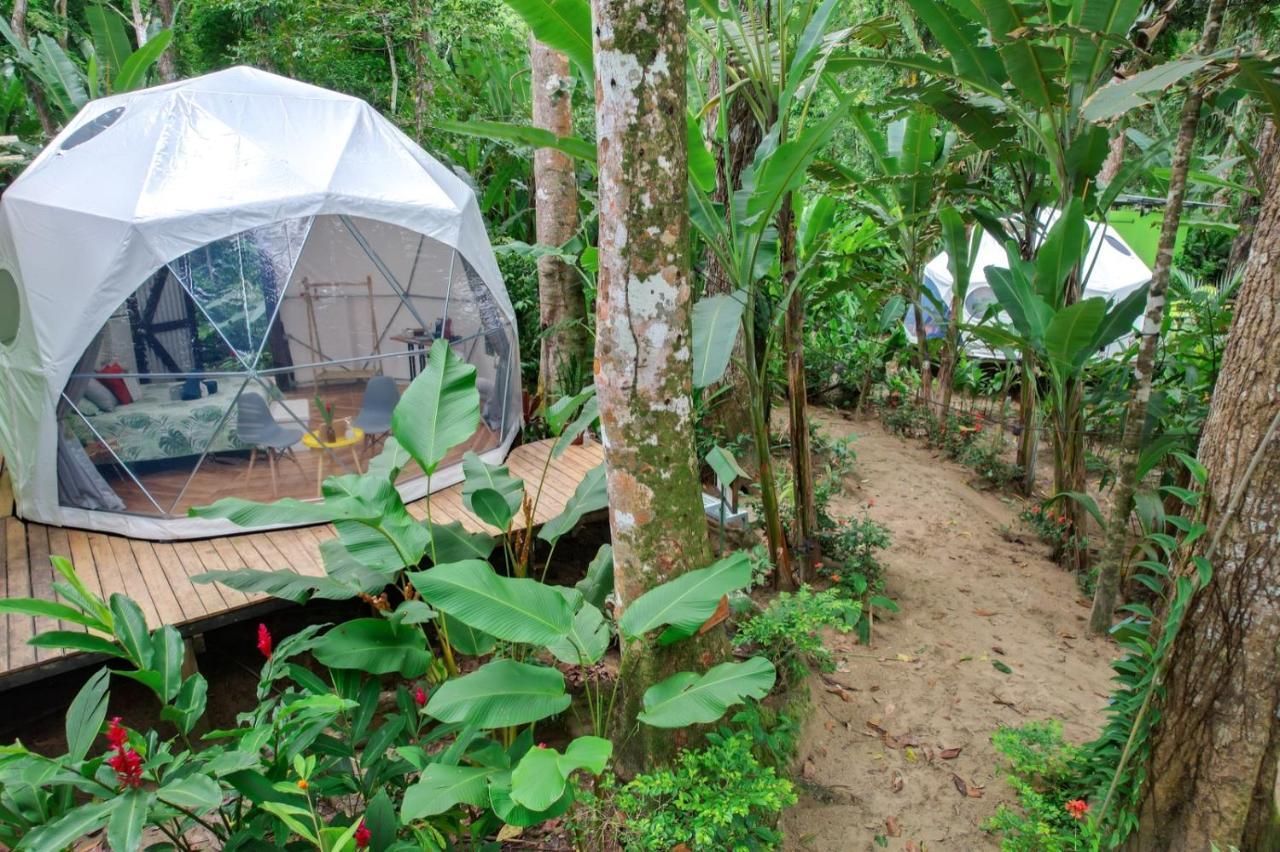 Faith Glamping Dome Costa Rica Bed & Breakfast Manzanillo  Exterior photo